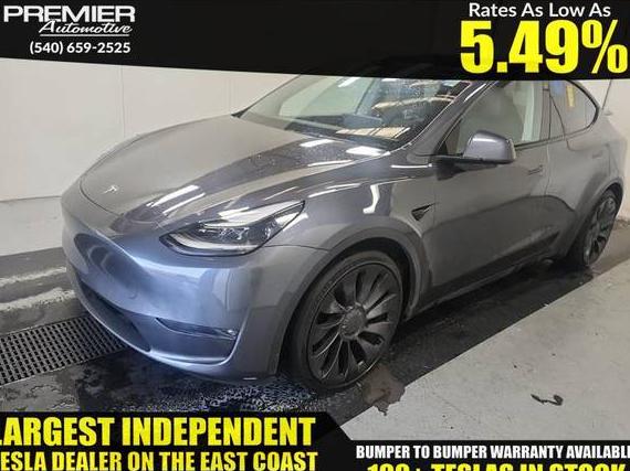 TESLA MODEL Y 2022 7SAYGDEF4NF512911 image